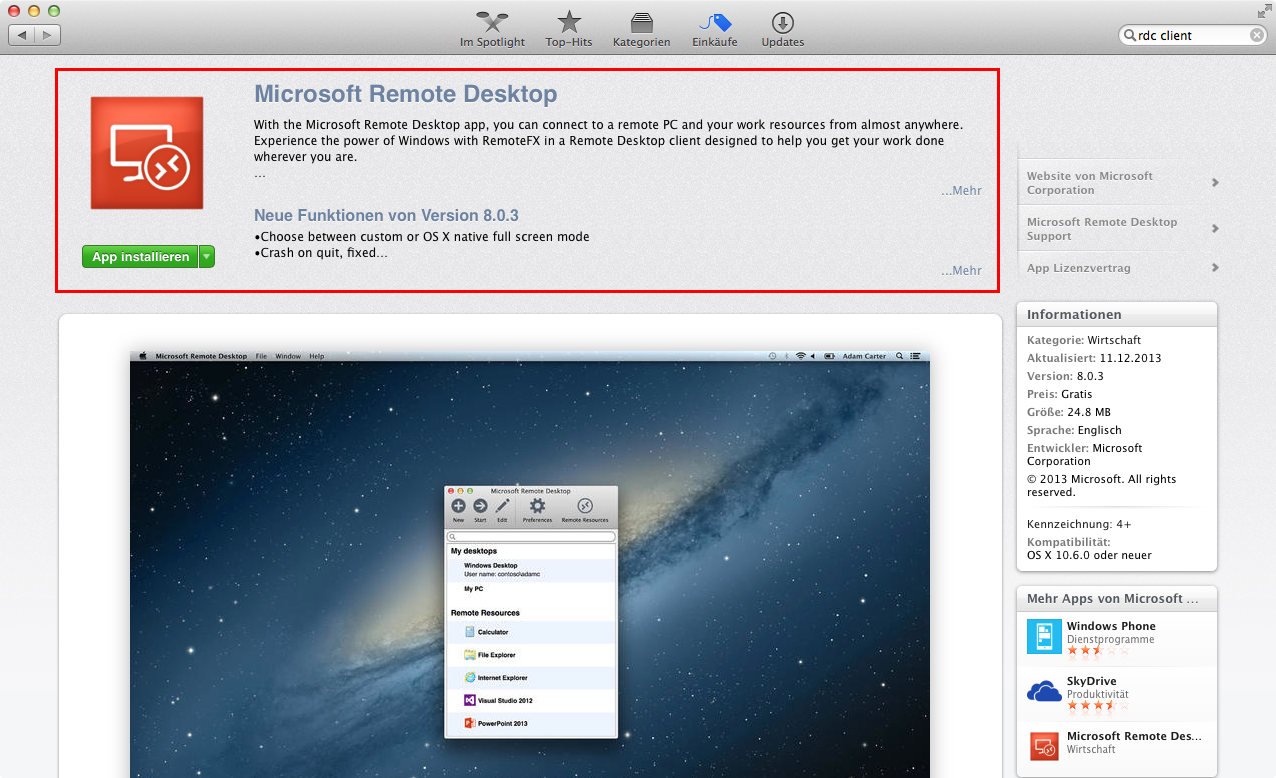 microsoft remote desktop connection client for mac 8
